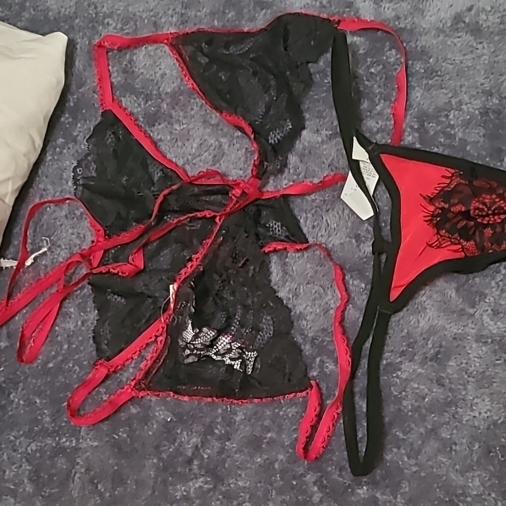 Adore me lingerie NWT cute Bralette with thong